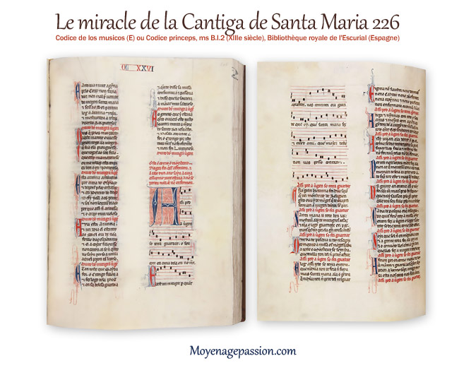 La Cantiga de Santa Maria 226 et sa partition dans le Codice de Florence (F) : manuscrit Banco Rari 20.