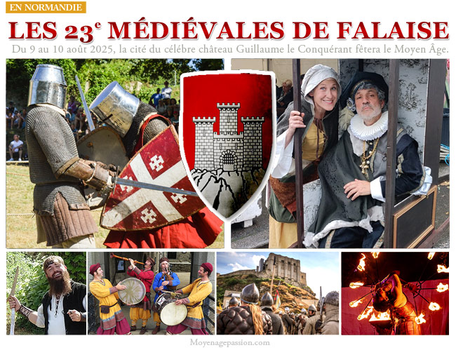 Animations médiévales et evocation historique aux 23eme Médiévales de Falaise