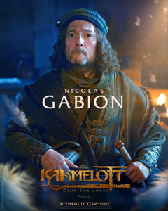 Portrait de Nicolas Gabion, Alias Bohort de Gaunes, dans Kaamelott volet 2