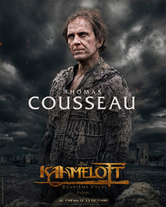 Portrait de Thomas Cousseau, Alias Lancelot dans Kaamelott volet 2