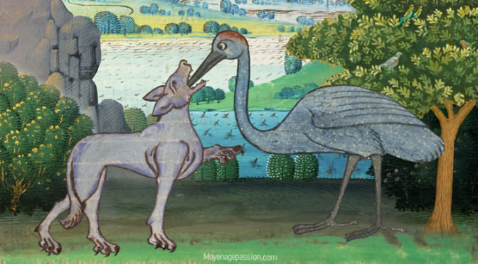 Marie de France : Le Loup & la grue ou l&rsquo;ingratitude des tyrans
