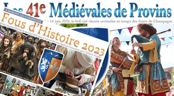 10 ans d&rsquo;affiches et de cartes postales des fêtes médiévales françaises