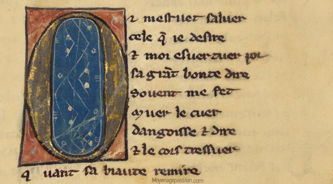 De Beaux Alexandrins pour un Salut  d&rsquo;Amour Médiéval